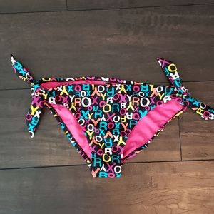 Roxy Girls Logo Bikini Bottom